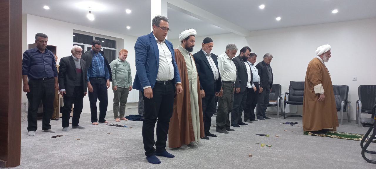 افتتاح مسجد روستای انباج