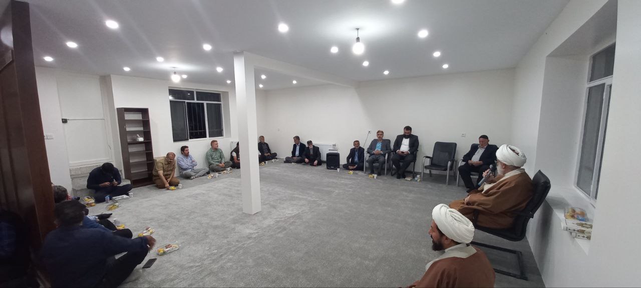 مراسم افتتاح مسجد روستای انباج باحضور مسئولین بخش لواسانات برگزار شد